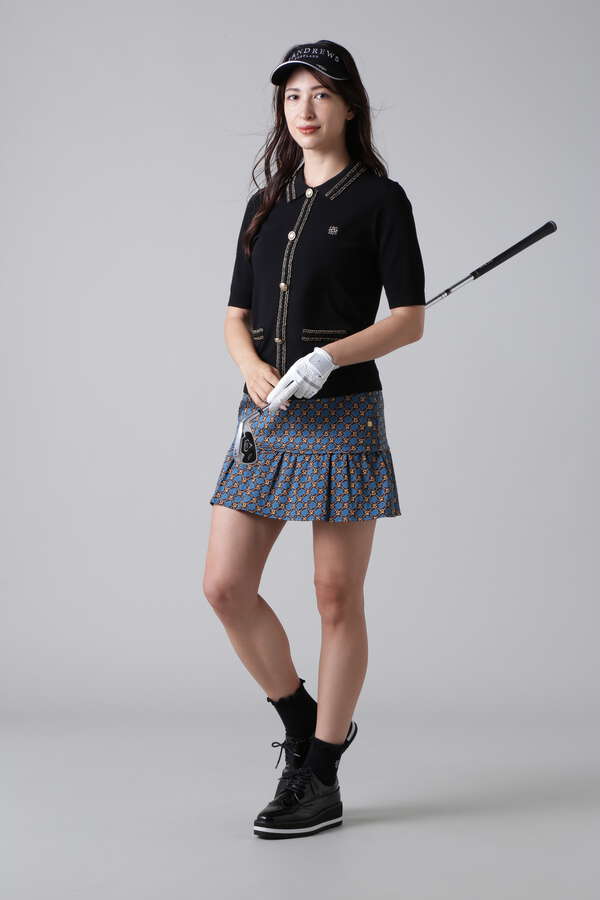 STボニースコットランドジャガードスカート (WOMENS)