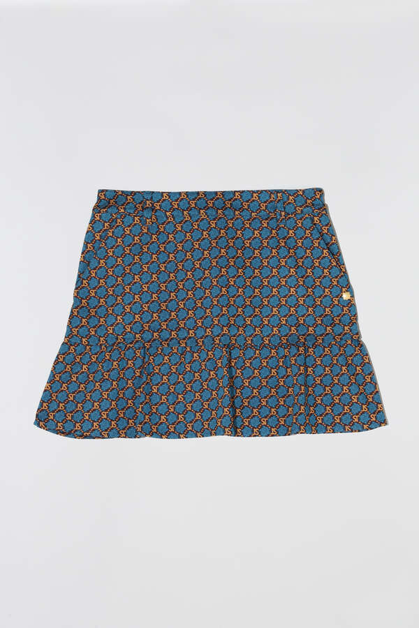 STボニースコットランドジャガードスカート (WOMENS)