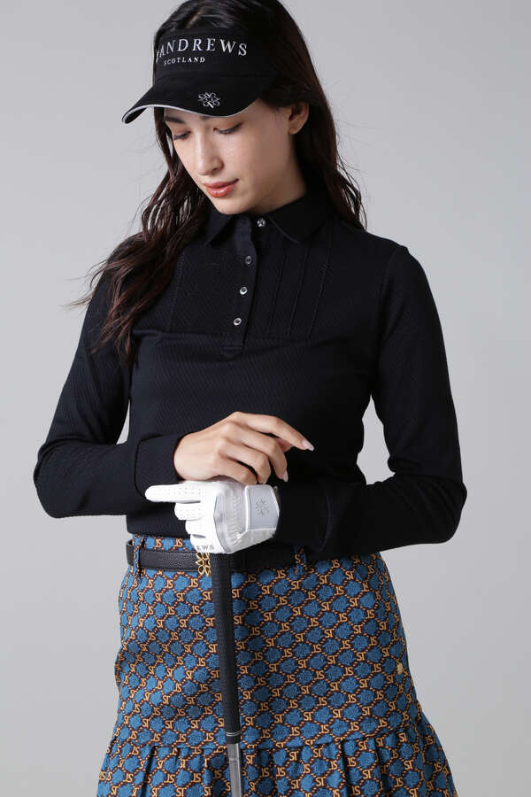 ブリスタージャガード長袖シャツ (WOMENS)