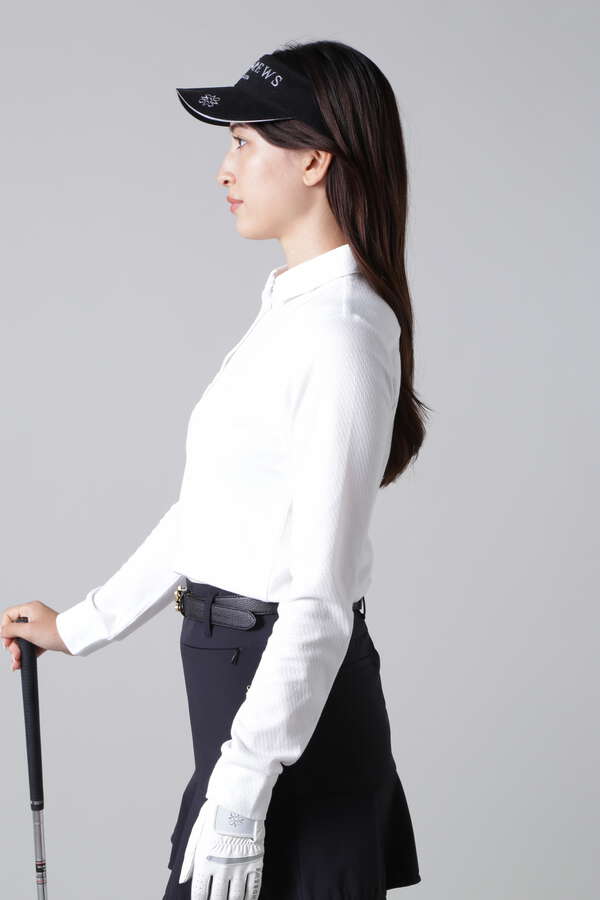 ブリスタージャガード長袖シャツ (WOMENS)