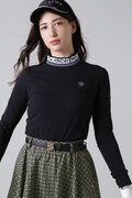 ベア天竺長袖ハイネックカットソー (WOMENS)