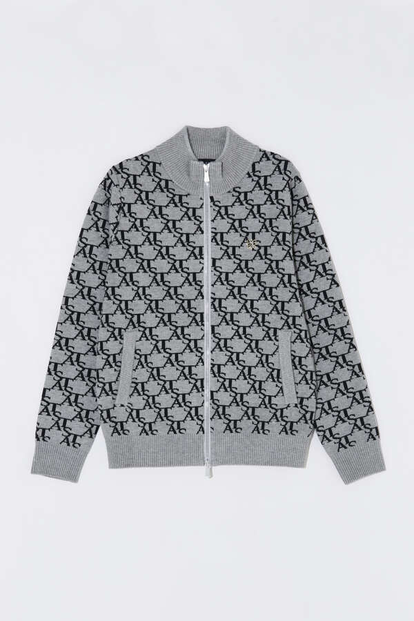 12G STAモノグラムジャガードニットブルゾン (WOMENS)
