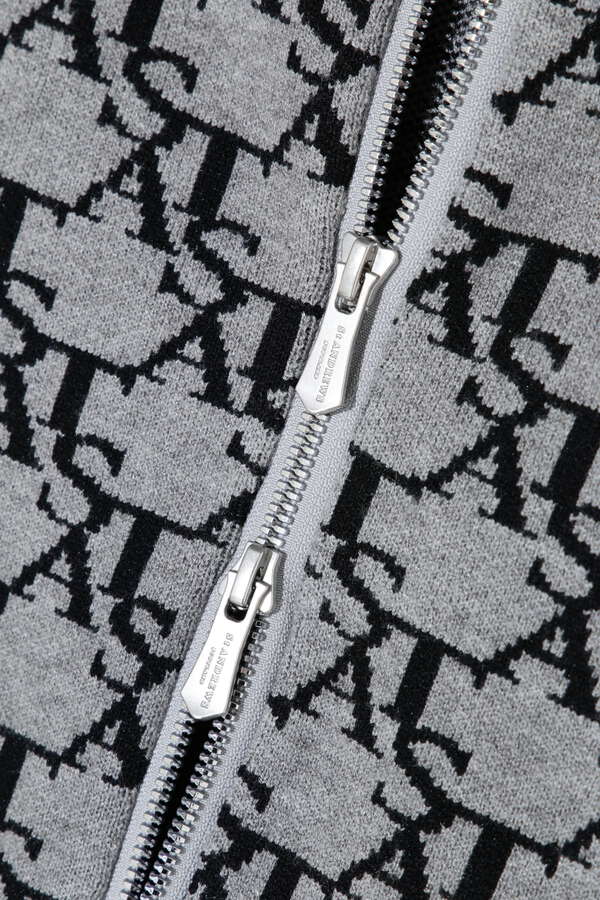 12G STAモノグラムジャガードニットブルゾン (WOMENS)