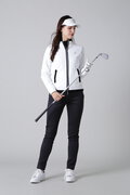 12G天竺裏地付きスタンドジップニットブルゾン (WOMENS)