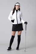 12G天竺裏地付きスタンドジップニットブルゾン (WOMENS)