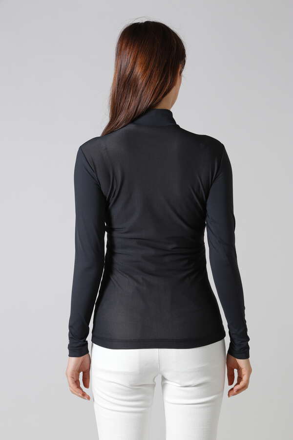 ツインコットンUV× SUNPROFITメッシュ長袖ハイネックインナー (WOMENS)