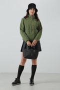 ロゴピンソニック中綿ブルゾン (WOMENS)