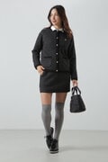 裏地付きニットスカート (WOMENS)