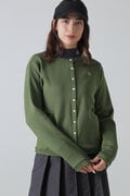 マルチストレッチ裏起毛 カーディガン (WOMENS)