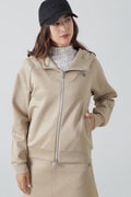 ダンボールニットフルジップフーディ (WOMENS)