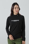 ソリストヒートベア天竺長袖ハイネックカットソー (WOMENS)