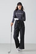 ベア天竺長袖ハイネックカットソー (WOMENS)