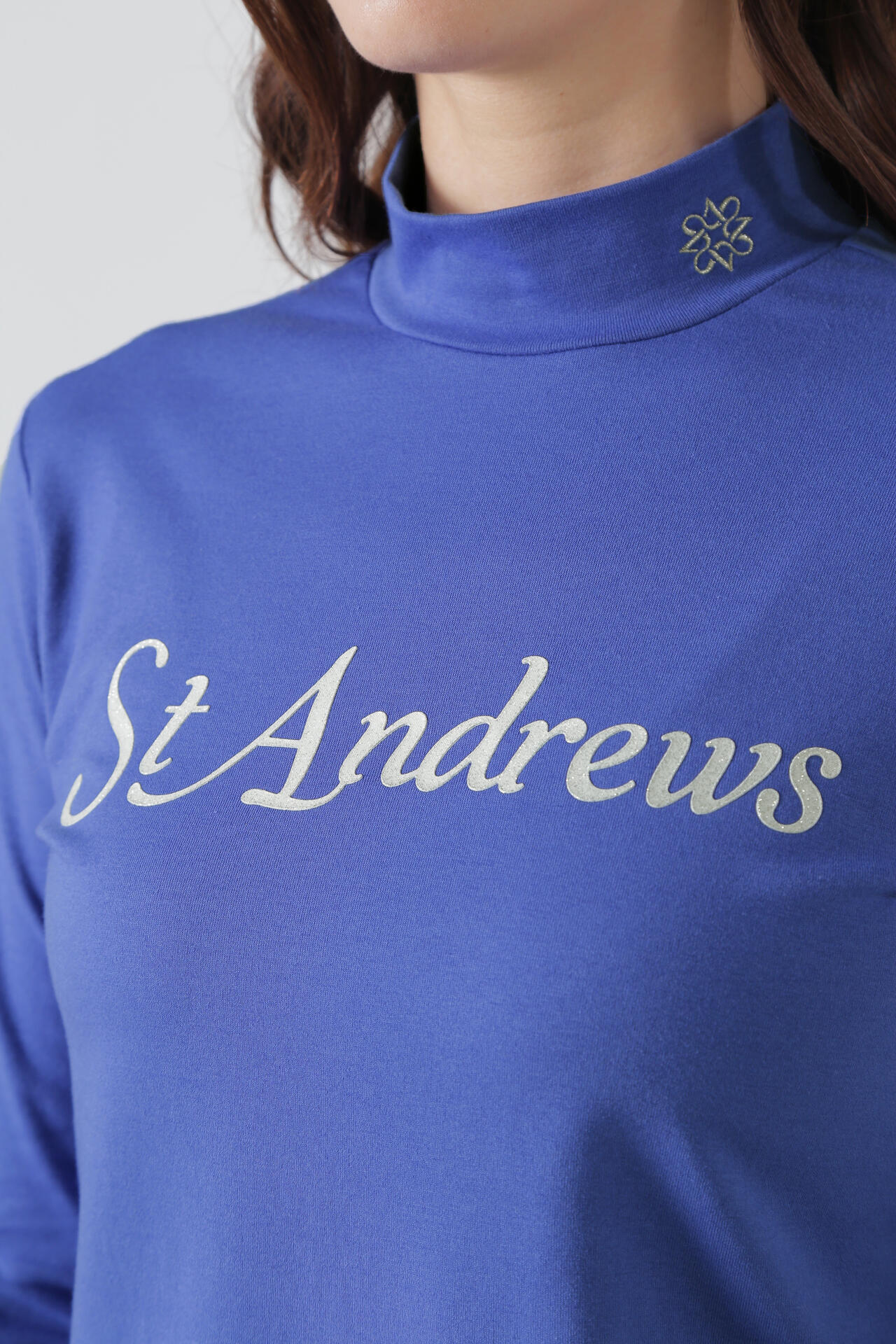 St ANDREWS】ベア天竺長袖ハイネックカットソー (WOMENS)