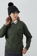 12Gケーブル裏地付き クルーネックニットプルオーバー (WOMENS)