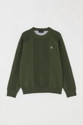 12Gケーブル裏地付き クルーネックニットプルオーバー (WOMENS)