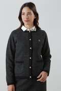 裏地付きニットカーディガン (WOMENS)