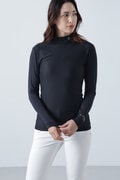 ツインコットンUV×SUNPROFIT メッシュ長袖ハイネックインナー (WOMENS)