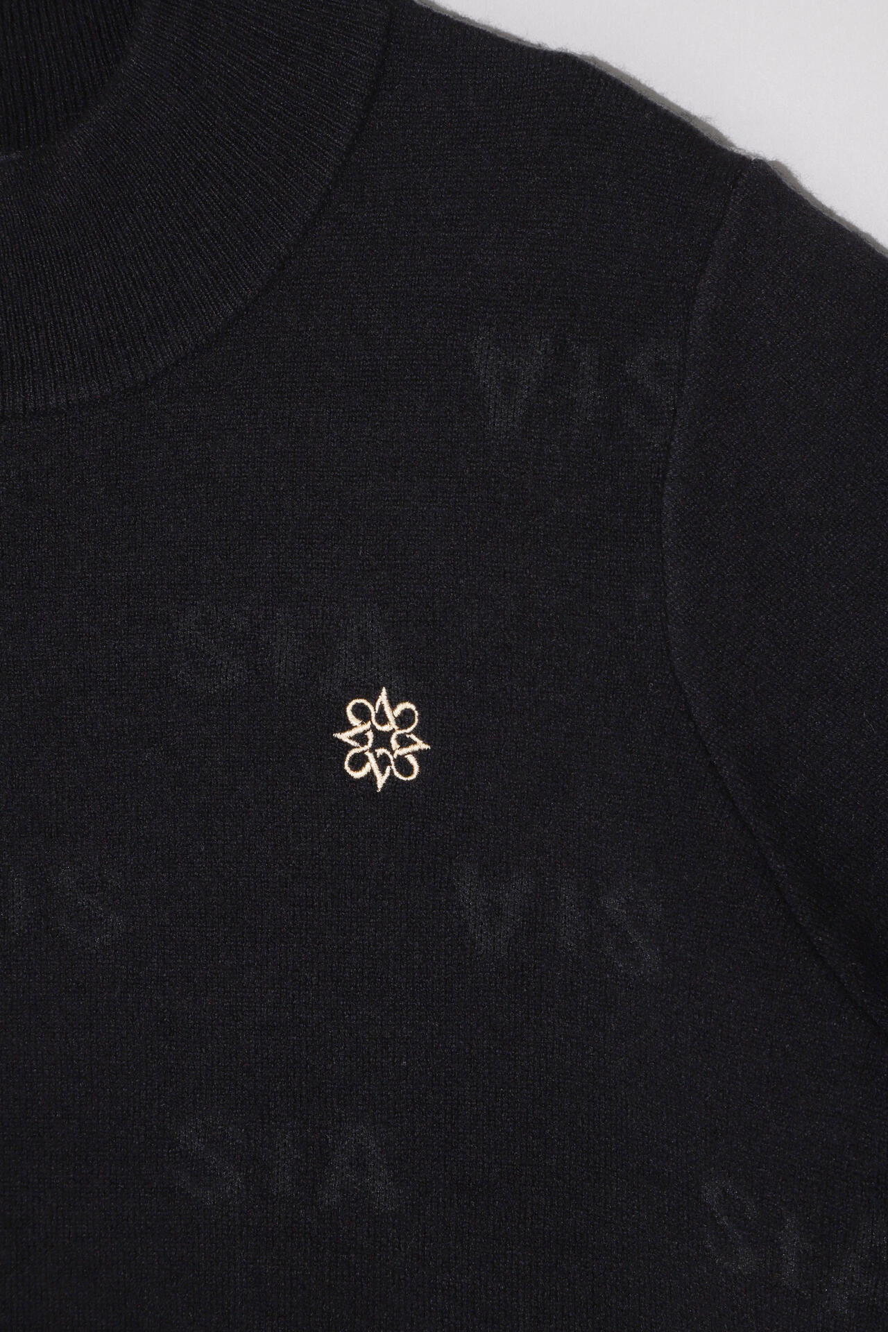 St ANDREWS】ＳＴＡロゴジャガード モールモックネックニット (WOMENS)