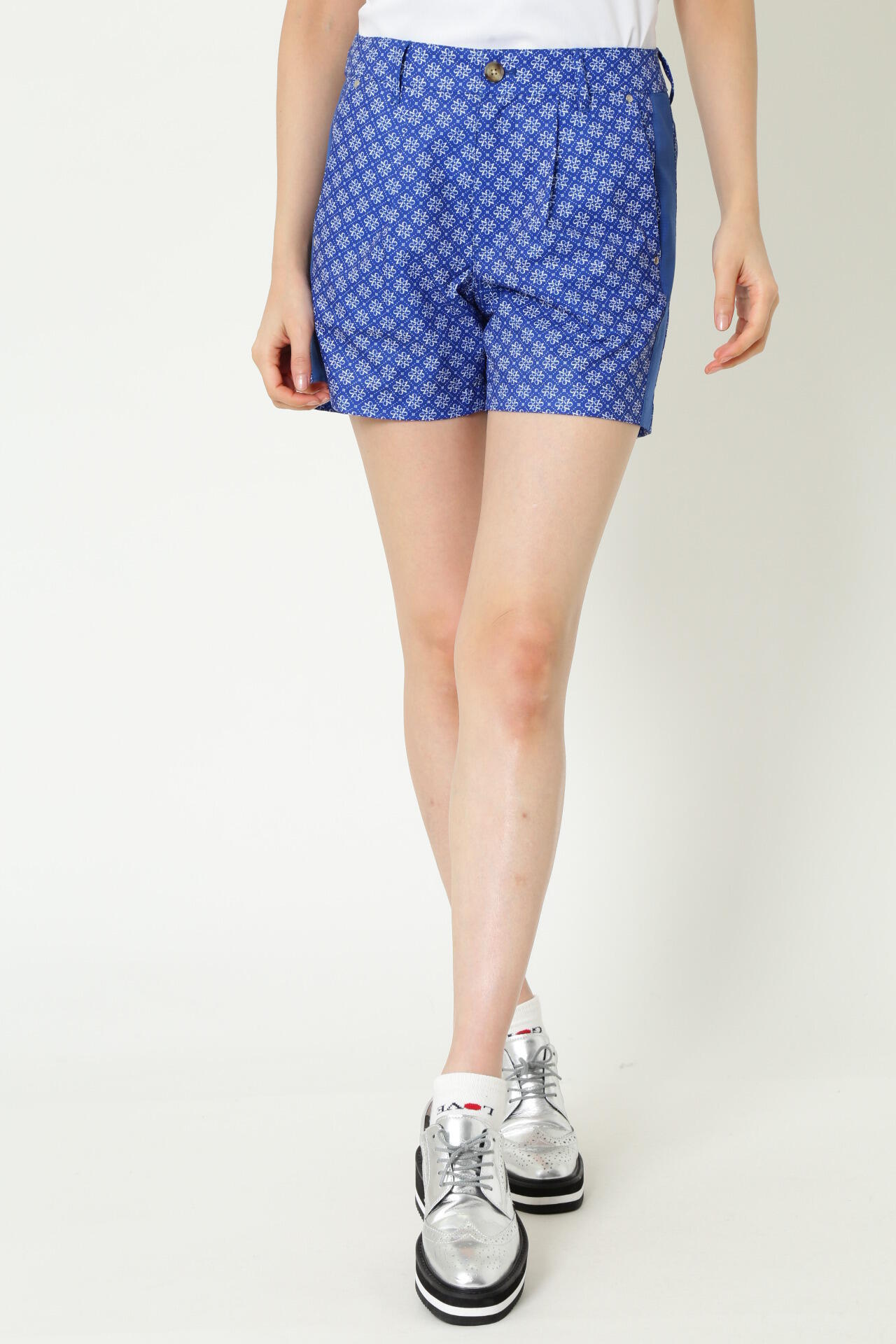 セントアンドリュース 千鳥柄 ショートパンツ パンツ レディース M