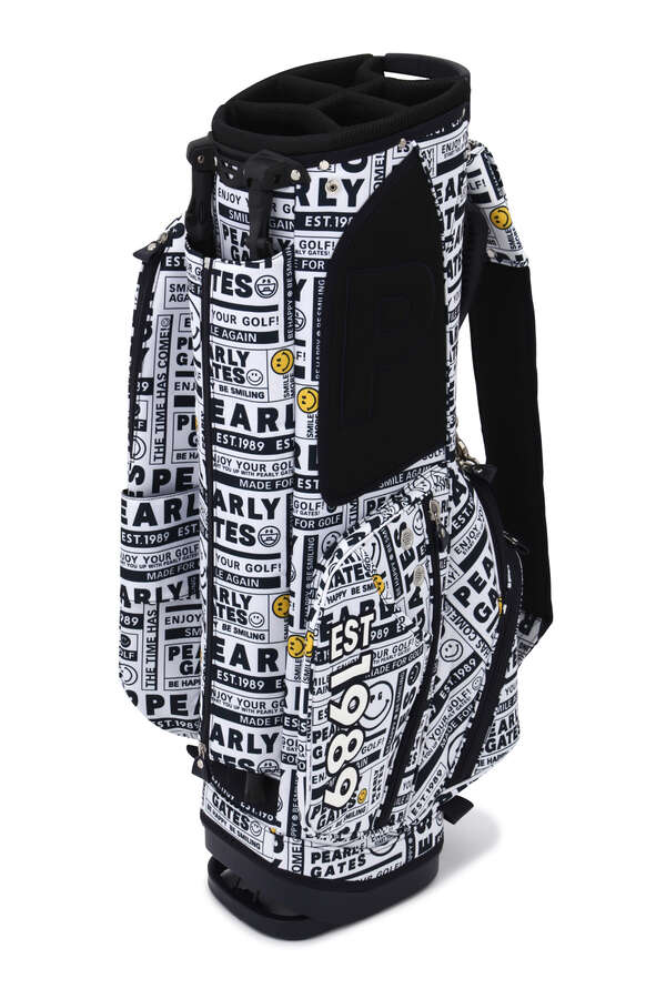 HAPPY NEWS スタンド式 キャディバッグ (46インチ対応) (UNISEX) <NEWS PAPER SERIES>