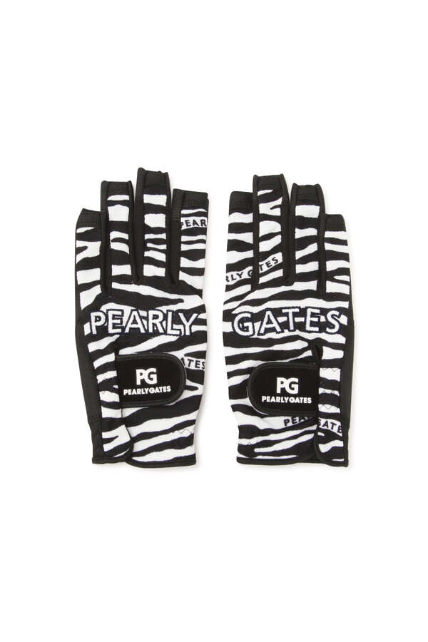 両手用 両手 ネイルスルーグローブ ゼブラ バッファローチェック柄 Ladies Pearly Gates パーリーゲイツ 公式 通販 Mix Tokyo