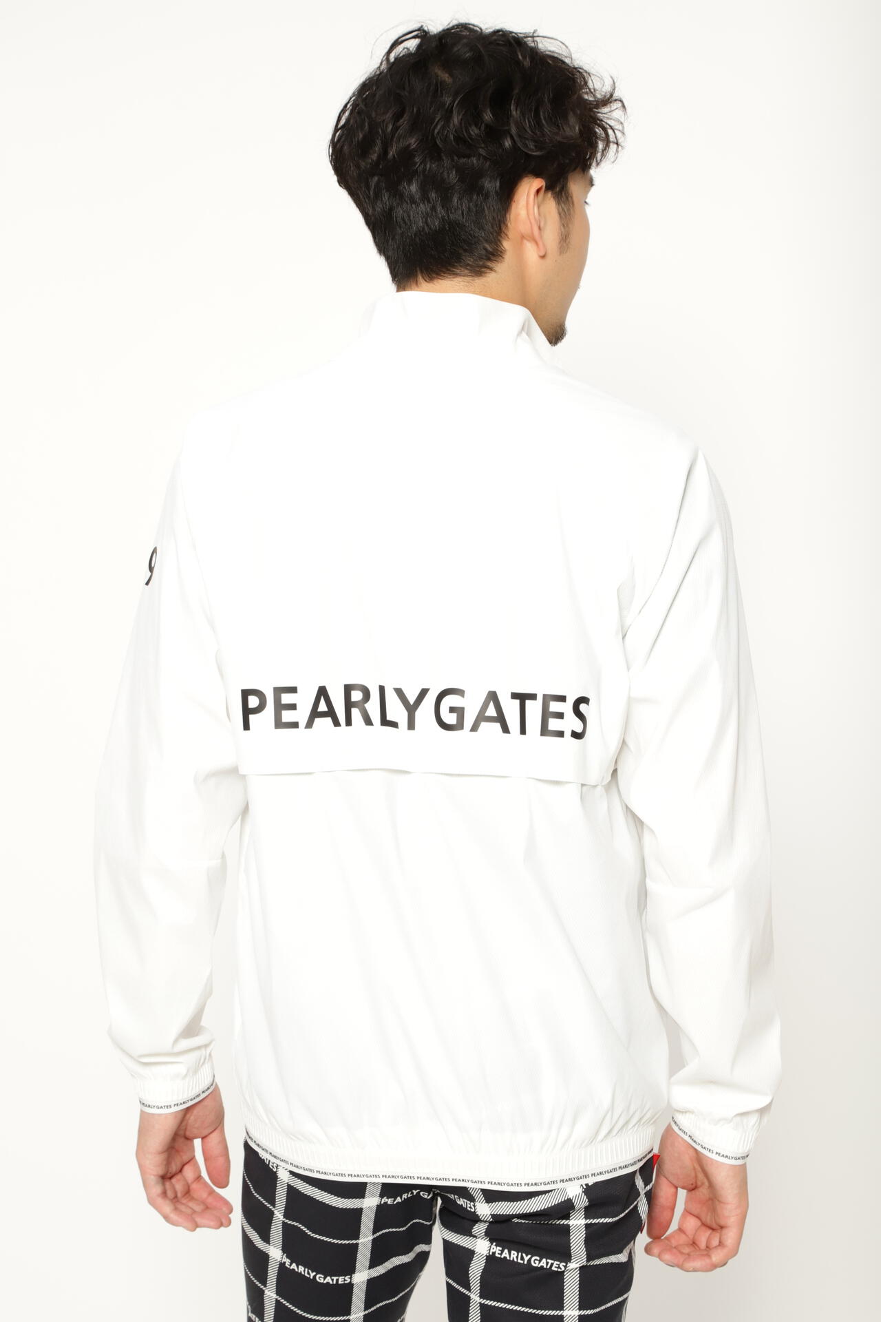 パーリーゲイツ】ダイヤドビー柄 エアシャット フルジップブルゾン 