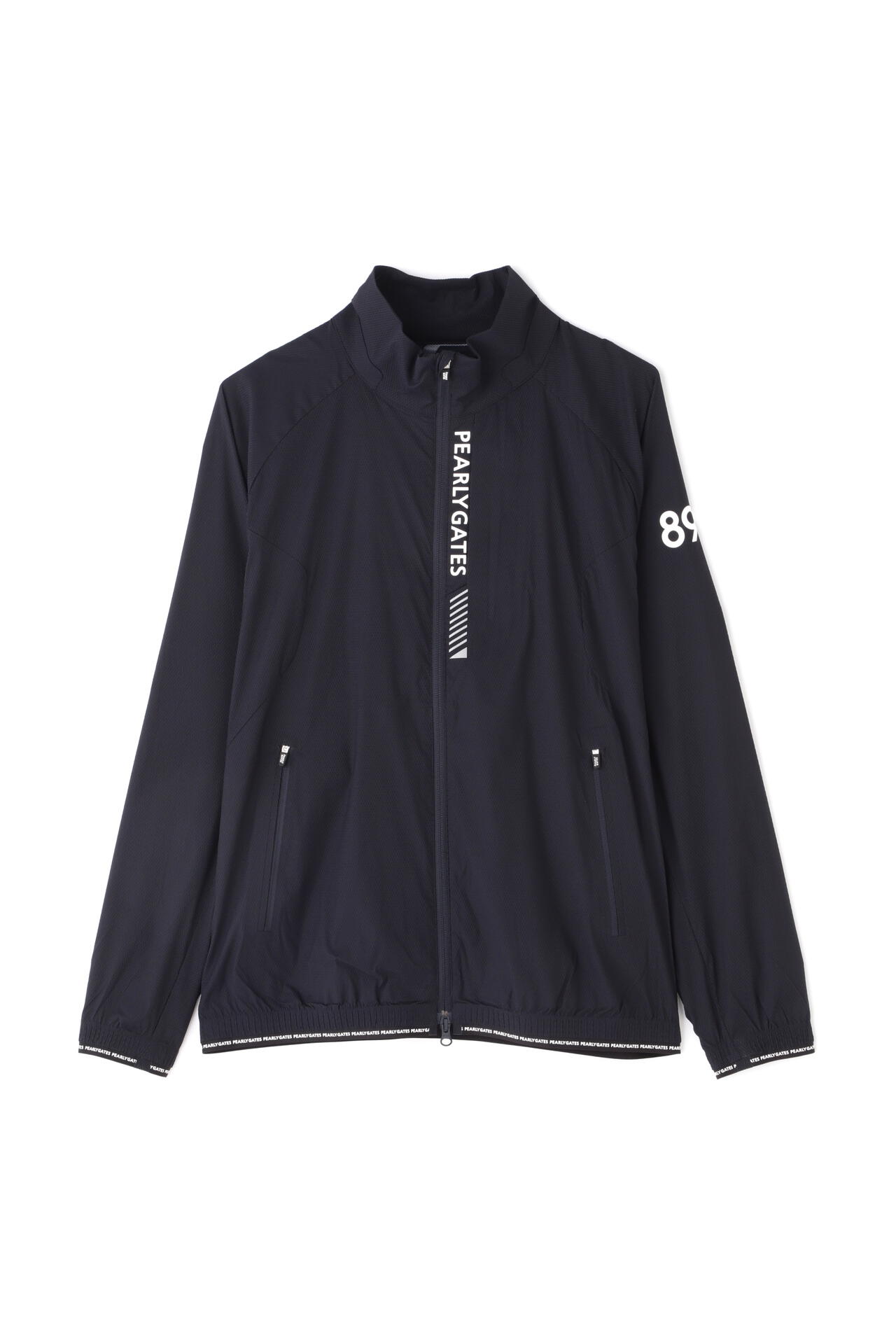 パーリーゲイツ】ダイヤドビー柄 エアシャット フルジップブルゾン 