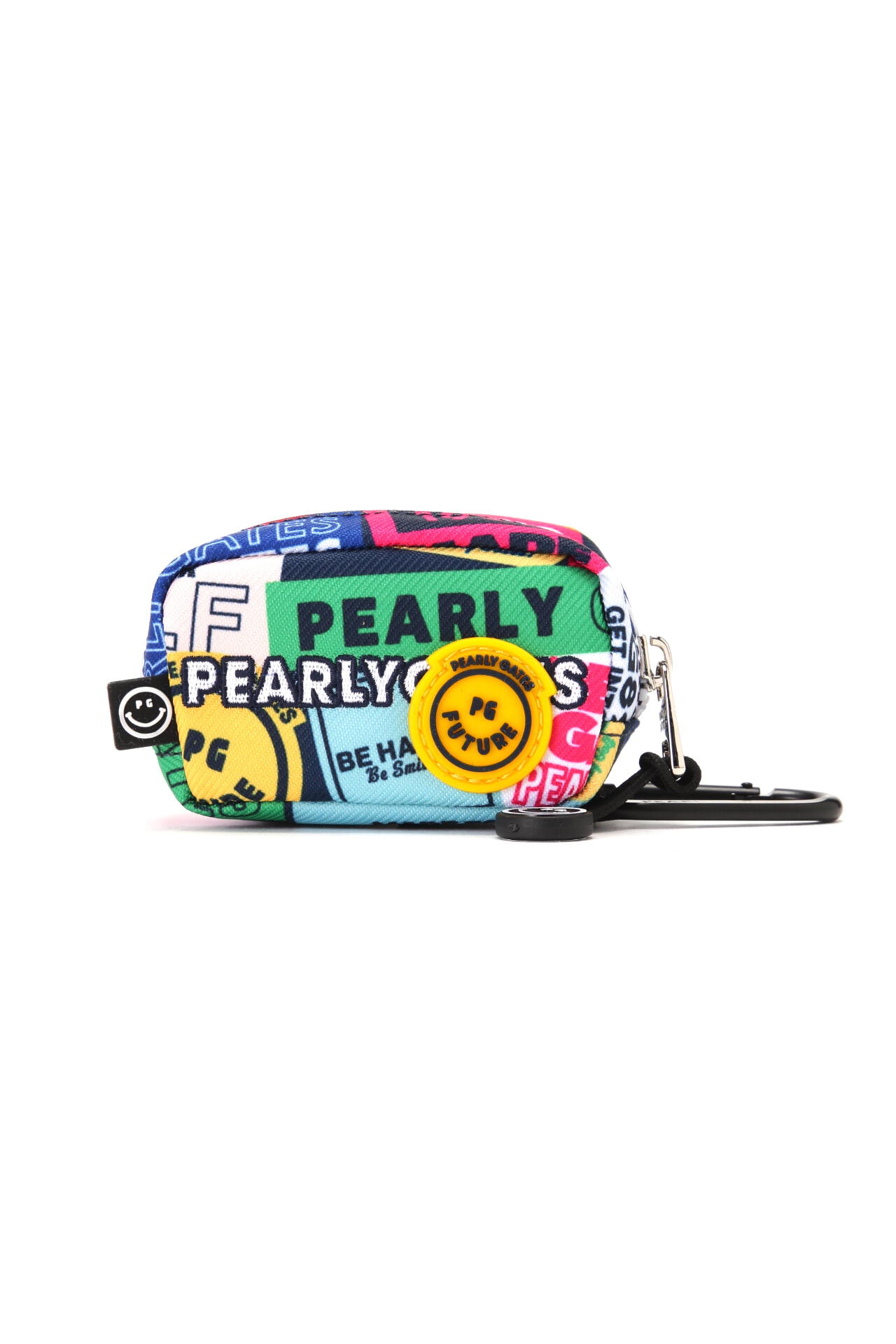 PEARLY GATES - パーリーゲイツ♡︎カラフルボールポーチ PEARLY GATES カラフルロゴ ボールポーチ
