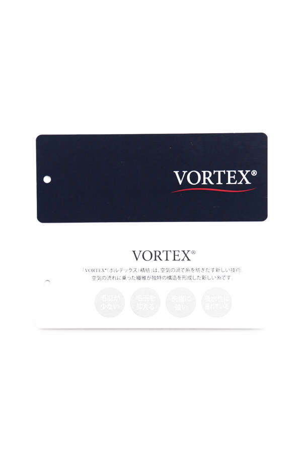 VORTEX 先染めチェック ロゴプリント ショートパンツ