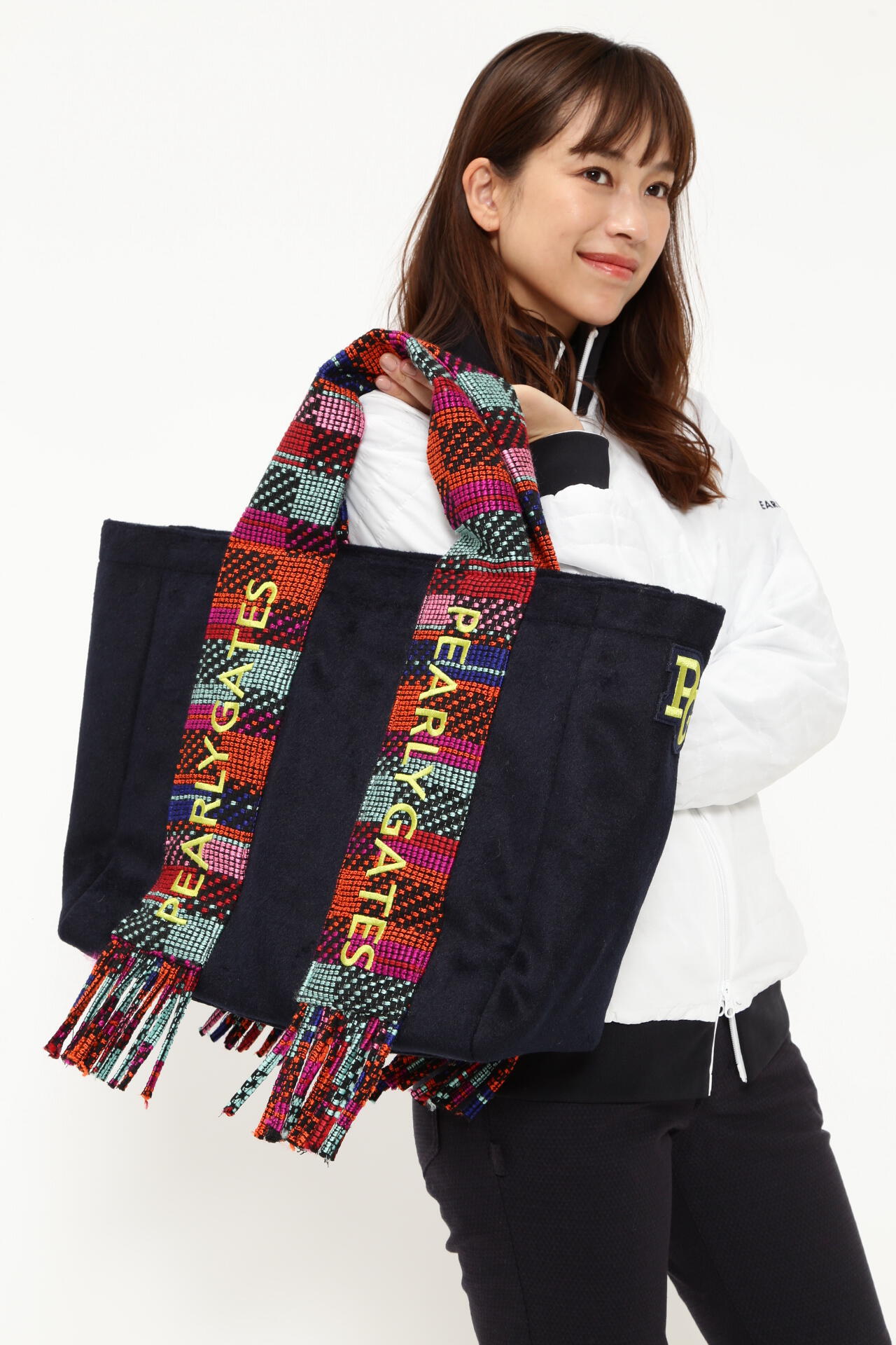 Fashion スポーツ パーリーゲイツ／フリンジハンドル／ロッカーバッグ