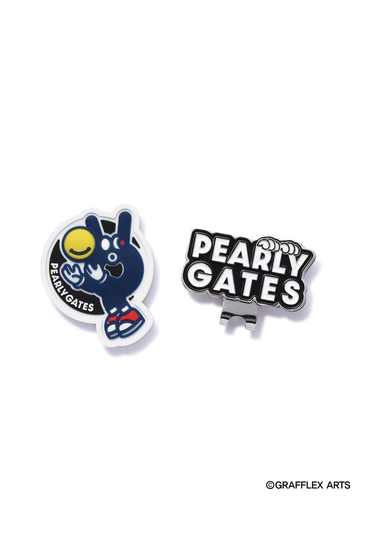 パーリーゲイツ】どうしちゃったPG PVCマーカー ガチャPKG 【PEARLY GATES | GRAFFLEX】(UNISEX)