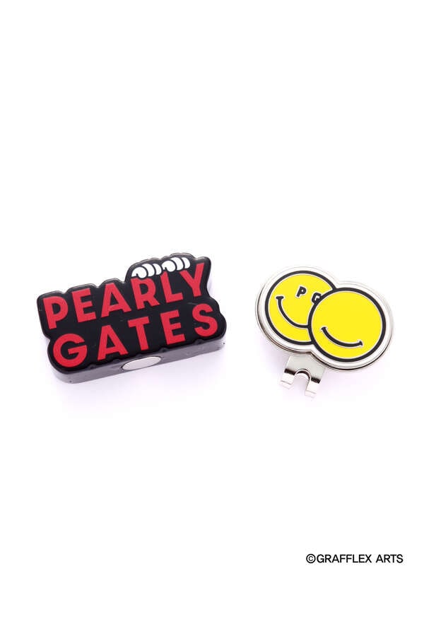 どうしちゃったPG ロゴ立体マーカー【PEARLY GATES｜GRAFFLEX】(UNISEX)