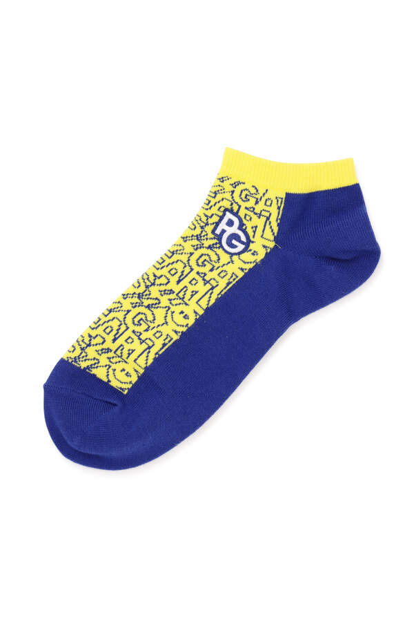 アンクルソックス ＜ロゴニコ柄＞ (MENS)