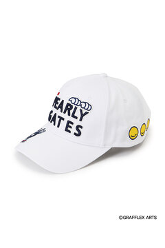 どうしちゃったPG 無地キャップ【PEARLY GATES | GRAFFLEX】(UNISEX)