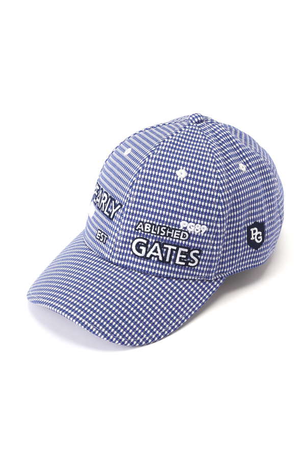 コットンツイル 柄キャップ (UNISEX)