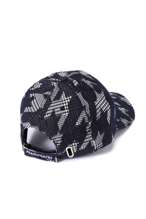 千鳥on千鳥柄 キャップ ＜千鳥柄＞ (UNISEX)