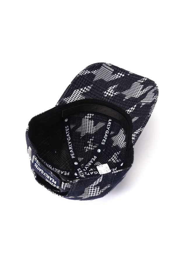 千鳥on千鳥柄 キャップ ＜千鳥柄＞ (UNISEX)