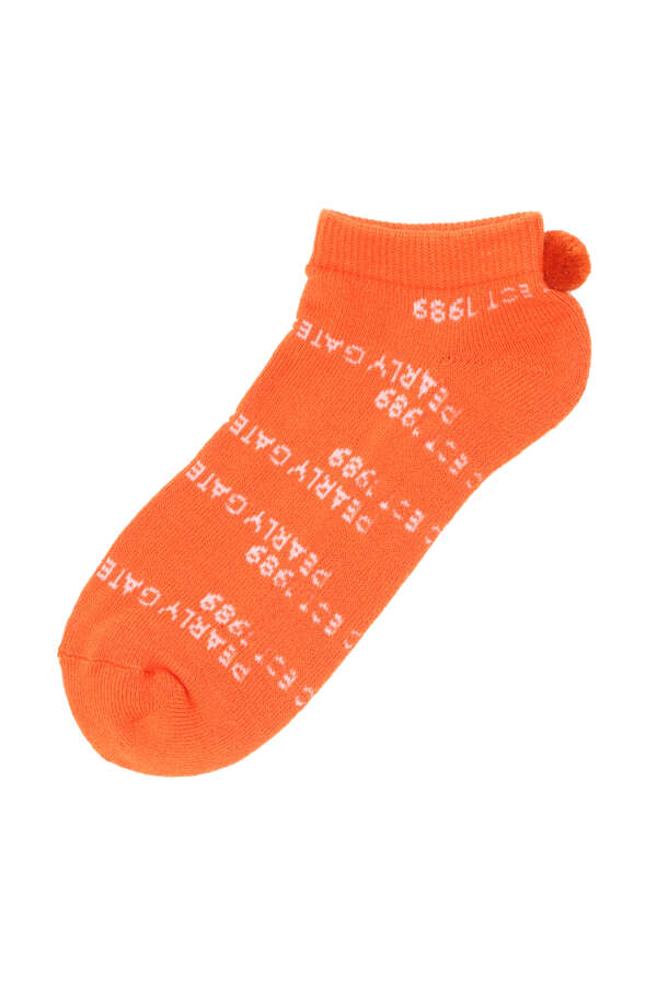 ロゴボーダー アンクルソックス (LADIES)