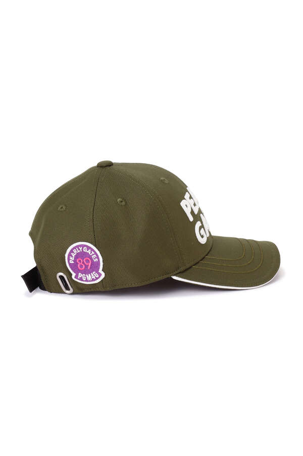 リサイクルツイル 2段ロゴキャップ (UNISEX)