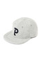 Pロゴ アンプレッシャーブリムキャップ (UNISEX)