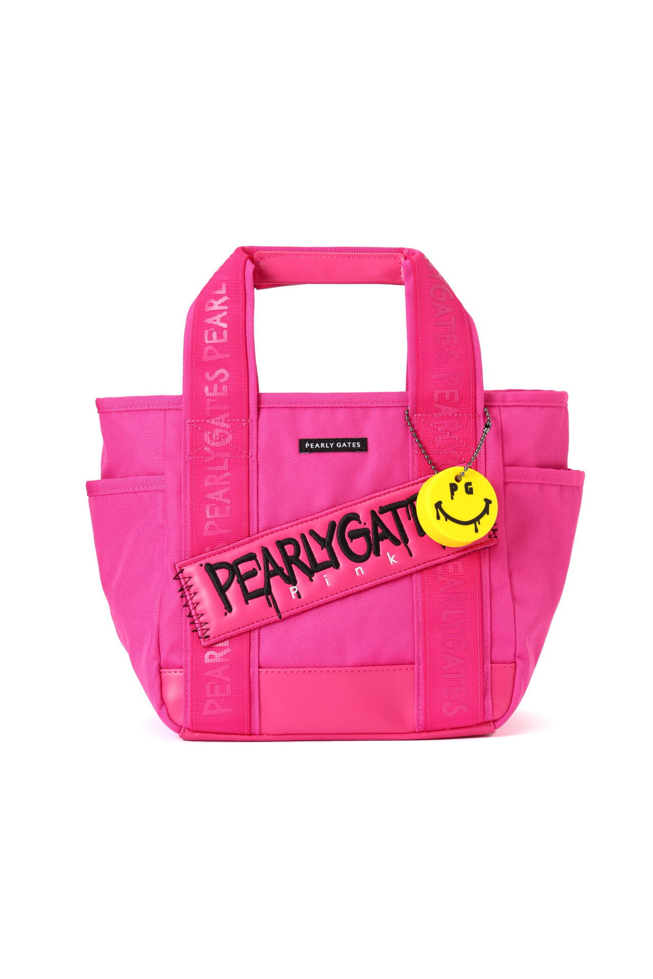 パーリーゲイツ】カートバッグ ＜Pink with BLACK＞ (UNISEX)