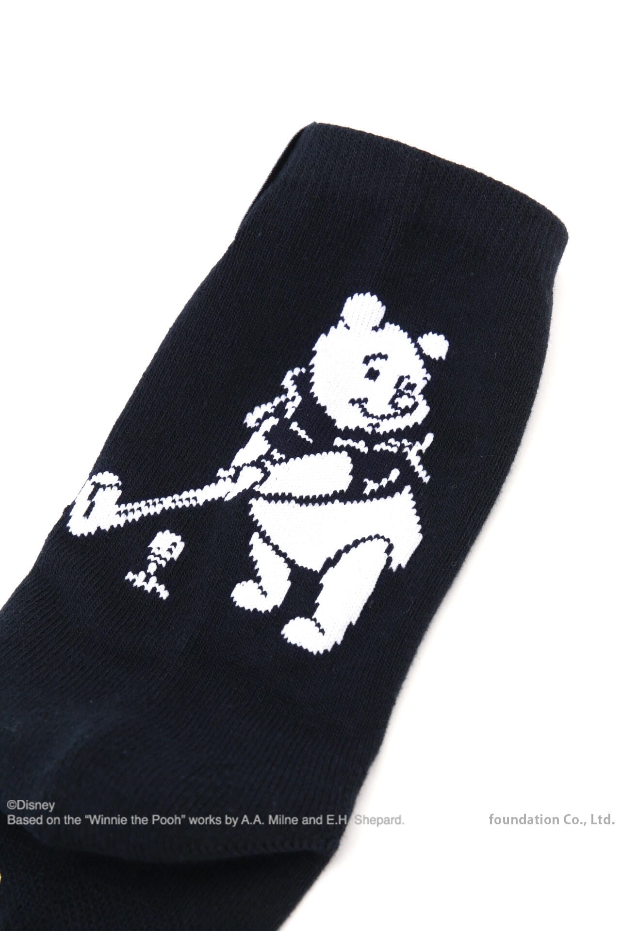 プーさんミドルソックス ＜Winnie the Pooh COLLECTION＞ (MENS)