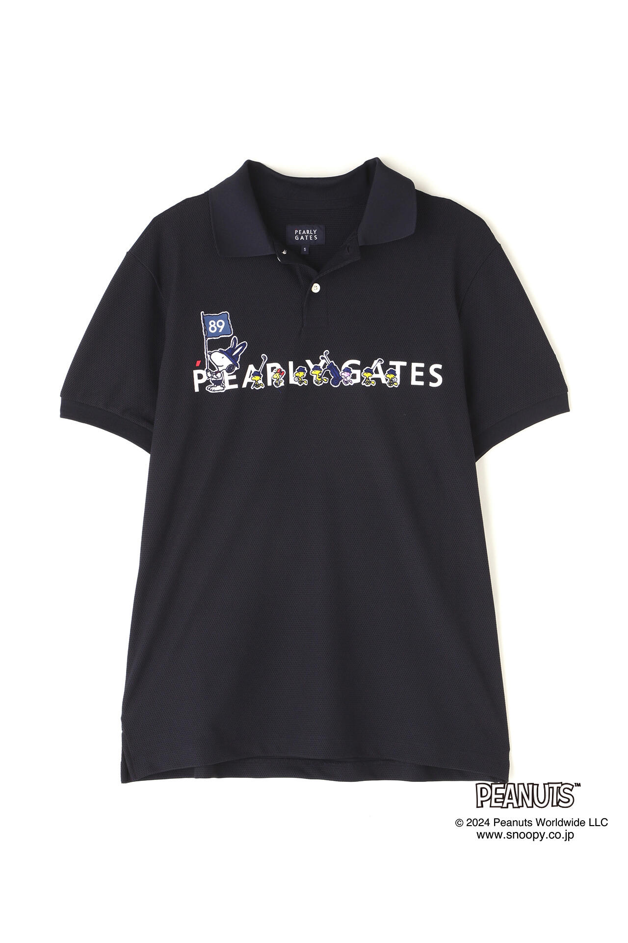 特価即納◆PEARLY GATES◆スヌーピーコラボ‼ メンズポロシャツ ウエア