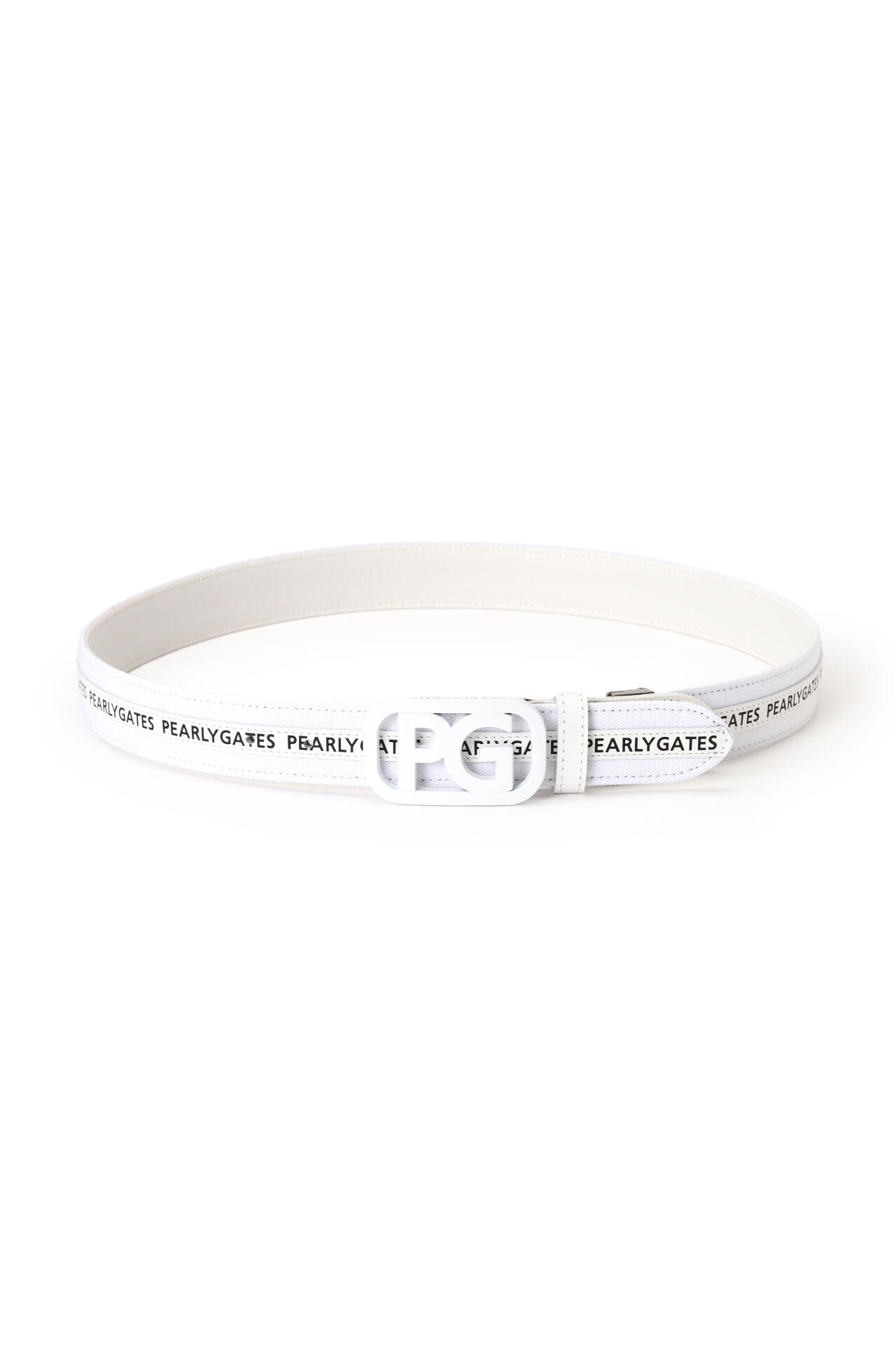 パーリーゲイツ】ファブリックレザーロゴベルト (MENS)