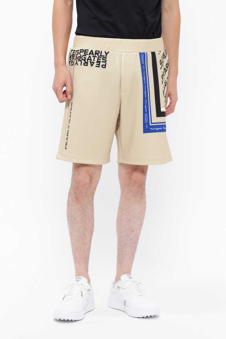 新品タグ付きパーリーゲイツヤシの木柄ショートパンツサイズM