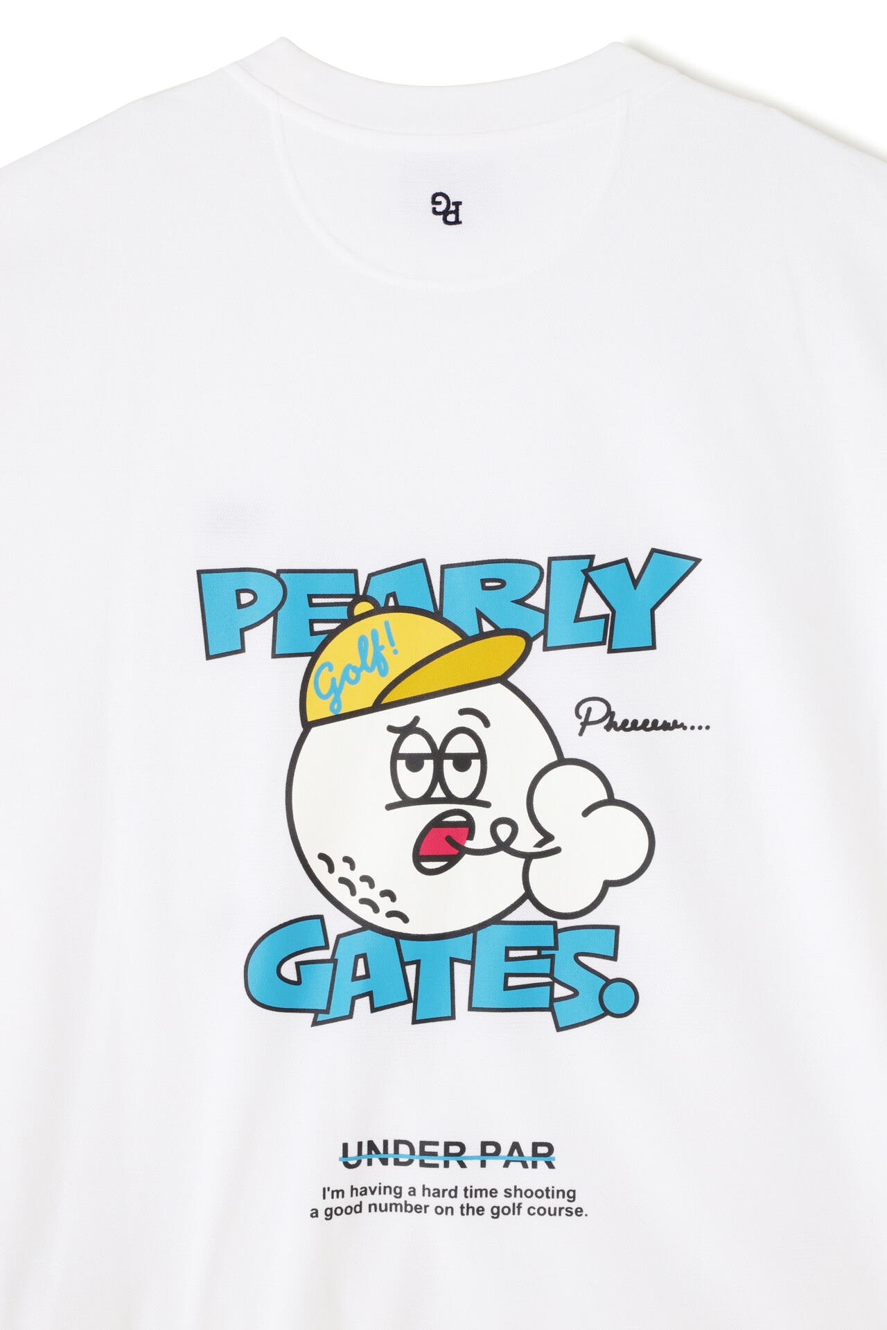 パーリーゲイツ】T/Cバーズアイ裏カノコ半袖Tシャツ