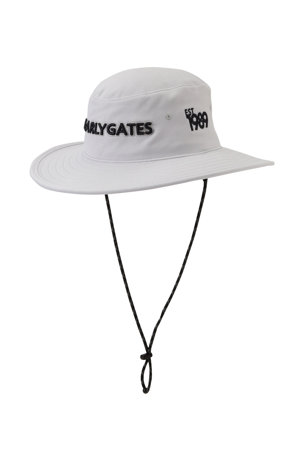 パーリーゲイツ】ポリエステルメッシュ つば広ハット (UNISEX)