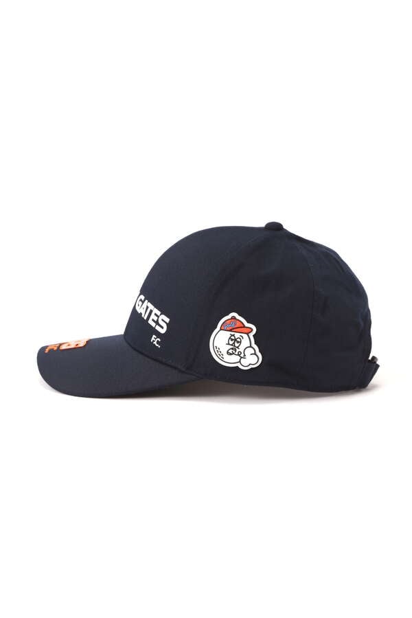 Pearlygates F.C.ロゴリサイクルツイルキャップ (UNISEX)