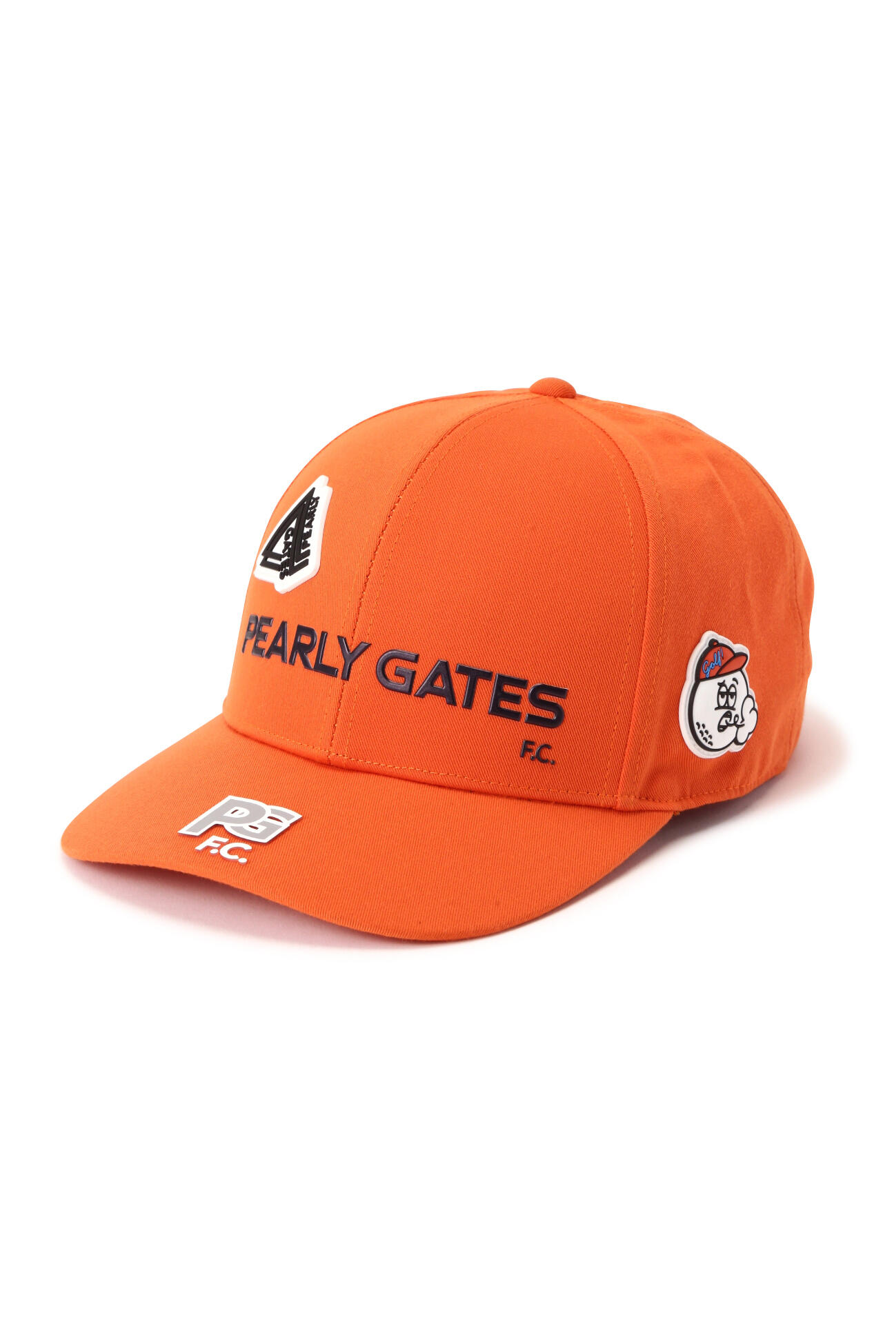 パーリーゲイツ】Pearlygates F.C.ロゴリサイクルツイルキャップ (UNISEX)