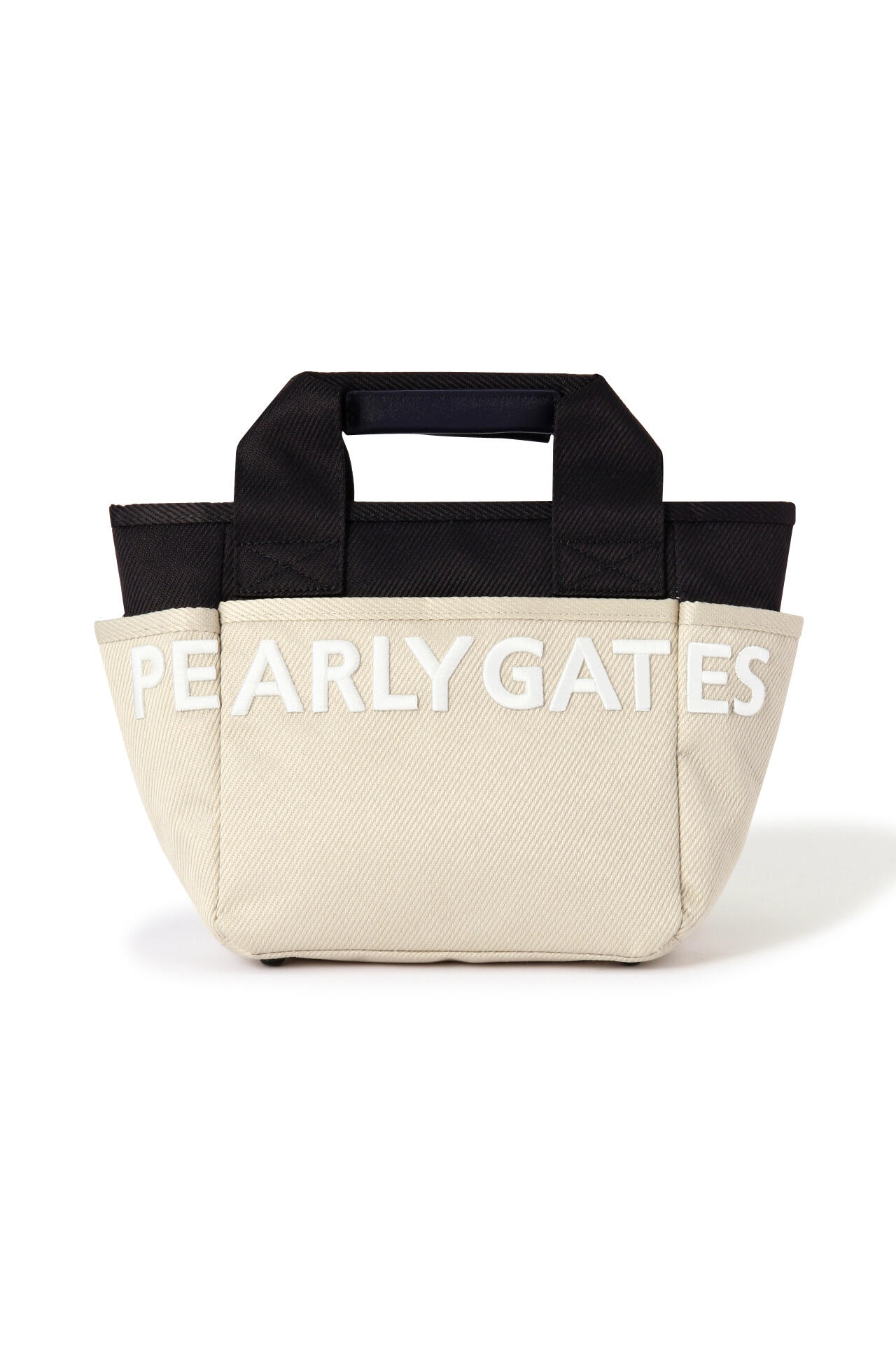 新品 PEARLY GATES 【定番】カートバッグ (UNISEX) ベージュ - ゴルフ